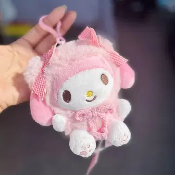 신상 마이멜로디 봉제 인형 키링 참 산리오