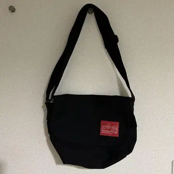 Manhattan Portage 블랙 메신저 백