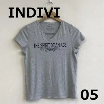 C0819A09 [ INDIVI ] V넥 셔츠