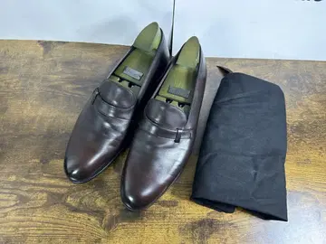 컨디션 최상 JOHN LOBB (존 롭) UPTON 페니 로퍼 브라운