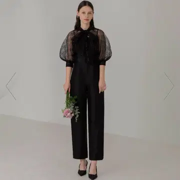 [미사용] Leja 블랙 올인원 S 사이즈