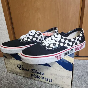 기무라 타쿠야 착용! VANS DOREN 체커 스니커즈 27cm 개인물품