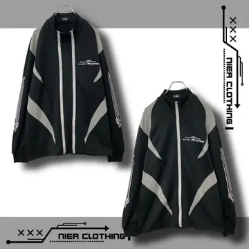 CYBER DESIGN ZIP OUTER [ 변칙 DOUBLE ZIP ]