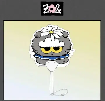 ZO&FRIENDS 팝업 ZOA 미니 부채 키링