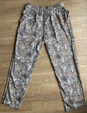 ZARA BASIC 플라워 프린트 팬츠 M