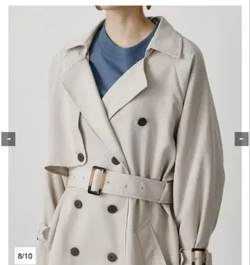 AZUL by MOUSSY 베이지 트렌치코트 S 사이즈