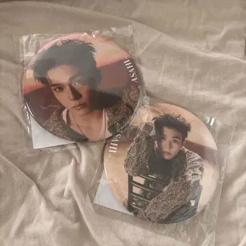TREASURE 아사히 BIG 캔뱃지 A B