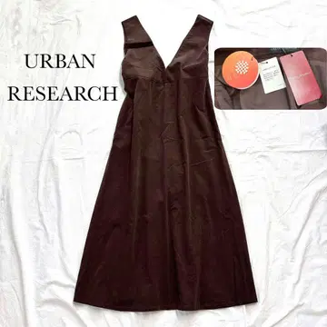 URBAN RESEARCH 어반 리서치 코듀로이 오버롤 스커트