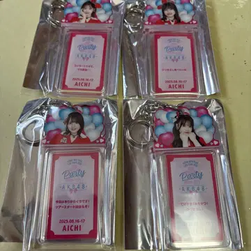 AKB48 Live 투어 2025 아이치 지역 한정 키링 모음