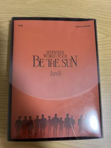 SEVENTEEN BE THE SUN JAPAN DVD