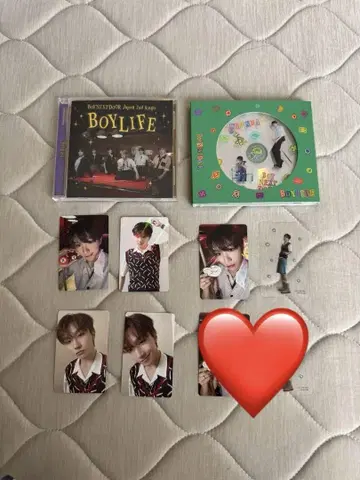 BOYLIFE CD 운학 트레이딩 카드 BOYNEXTDOOR 6개 세트