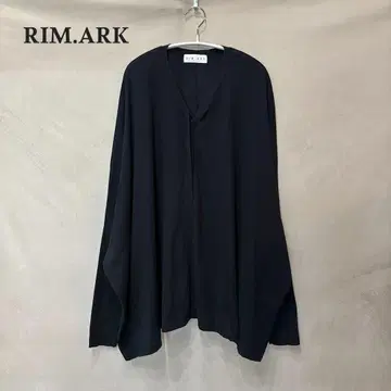 RIM.ARK 림아크 와이드 릴랙스 니트 가디건 네이비