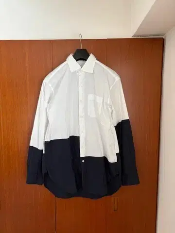Engineered Garments 투톤 콤보 셔츠