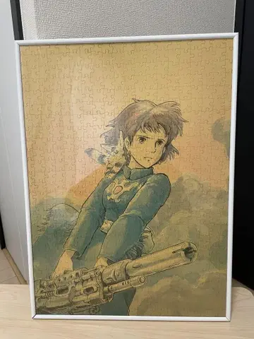 [바람계곡의 나우시카] 아트 퍼즐 프레임 포함