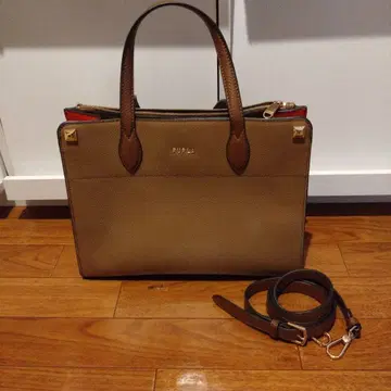 FURLA 아프로디테 바이컬러 2way 토트백