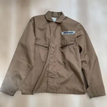 HECTIC 헥틱 브라운 지퍼 포켓 자켓