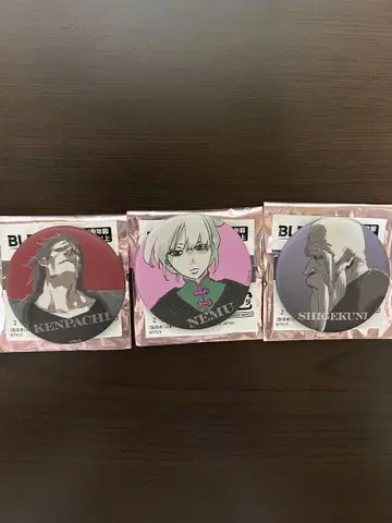 BLEACH WORLD 매트 캔뱃지 컬렉션