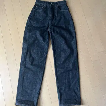 PLAIN JEANS BLK STRAIGHT moussy 사이즈 25
