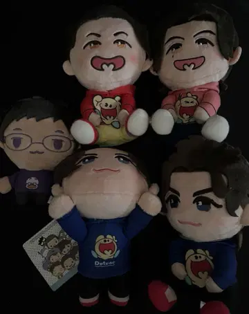 Dotene x Fischer's 피셔즈 봉제 인형 5개 세트