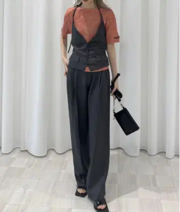 AMERI MEDI VESTIER SET PANTS 팬츠 M 새상품