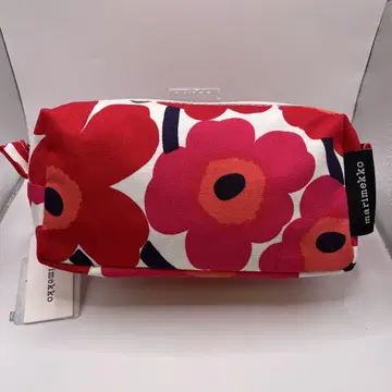 1950 marimekko 마리메꼬 우니코 UNIKKO 레드 파우치