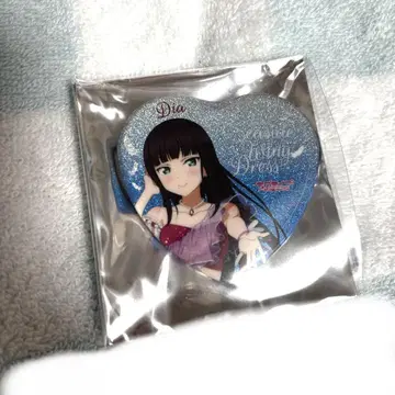 바다의 반짝임 캔뱃지 쿠로사와 다이아 Aqours