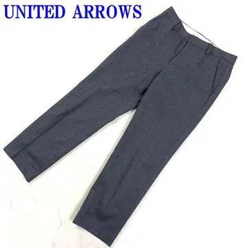 UNITED ARROWS 슬랙스 팬츠 그레이 울 38 C2373