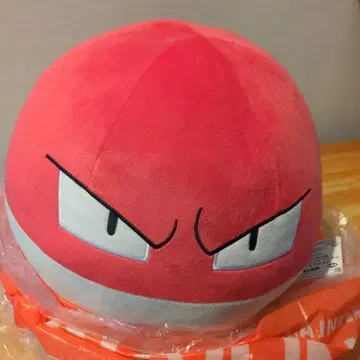 새상품 포켓몬스터 붐볼 봉제인형 약 30cm 메챠모후굿토