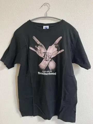 B'z Brotherhood 복각 티셔츠 L 사이즈