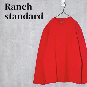 Ranch standard 사이즈 3(L) 포켓 긴팔 티셔츠 코튼