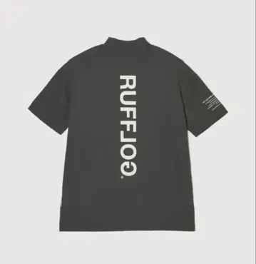 RUFFLOG VERTICAL 로고 MOCK NECK SHIRTS