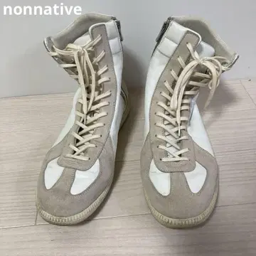 nonnative 13AW TROOPER TRAINER HI 카우 가죽