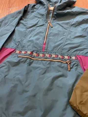 80년대 90년대 L.L.Bean 아노락 후드티 티롤리안 패턴