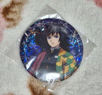 귀멸의 칼날 남코 한정 홀로그램 캔뱃지 토미오카 기유