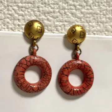 빈티지 vintage 빅 사이즈 귀걸이 에스닉 CHICO
