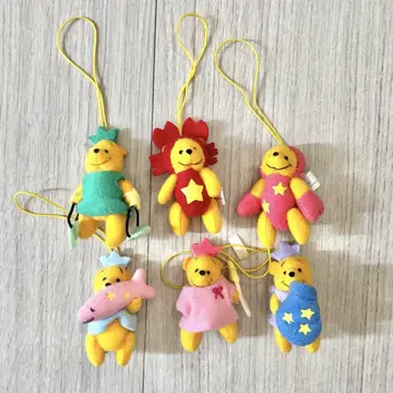 푸우 별자리 레트로 스트랩 SEGA 6개 세트