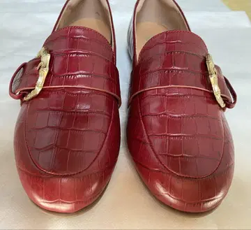 fitflop 핏플랍 레드 버클 로퍼