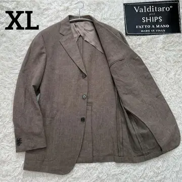 새상품급 XL Valditaro for SHIPS 린넨 테일러드 자켓