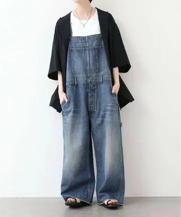 저널 스탠다드 랙스 11oz 데님 오버롤 2025ss