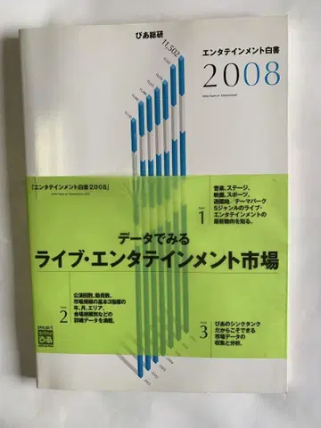 피아총연 엔터테인먼트 백서 2008