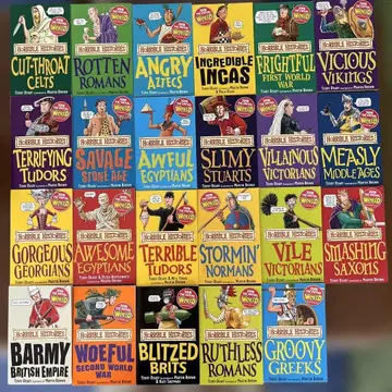 HORRIBLE HISTORIES 영어 페이퍼백 23권 세트