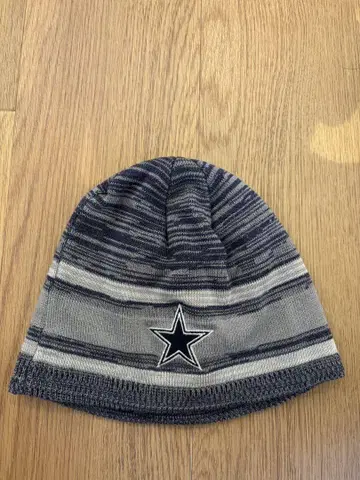 NFL 스트라이프 니트 모자 그레이