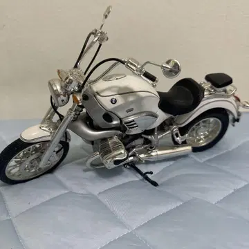 BMW 바이크 모델 실버 약 1/12 스케일
