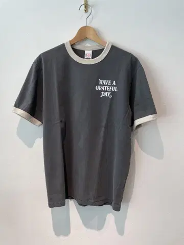HAVE A GRATEFUL DAY RINGER T-SHIRT