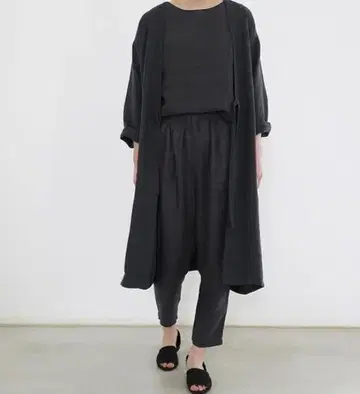 evameva 린넨 팬츠