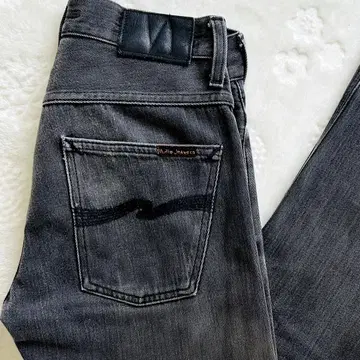 누디진 스키니 블랙 Skinny Lin W28 L32