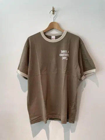 HAVE A GRATEFUL DAY RINGER T-SHIRT