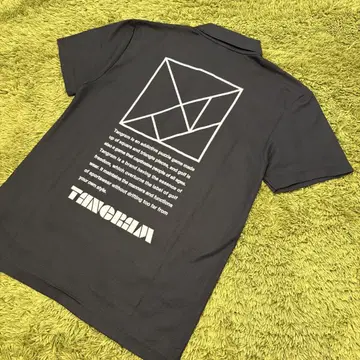 TANGRAM 탕그램 반팔 피케 셔츠 t셔츠 그레이 계열 XS