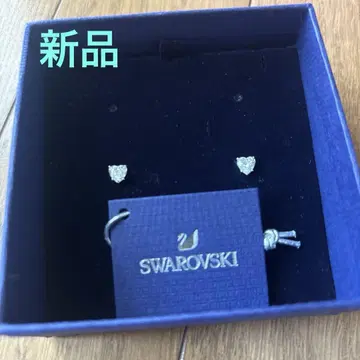 Swarovski 하트형 크리스탈 귀걸이 양쪽