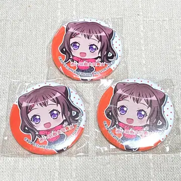 BanGDream! 뱅드림 토야마 카스미 빨간 깃털 공동 모금 캔뱃지